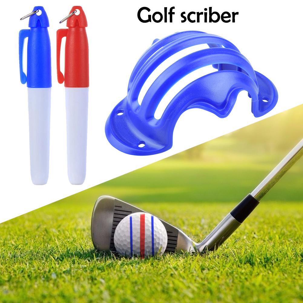 Golf Ball Line Liner Marker Pen Template Alignment Marks Aids Tools