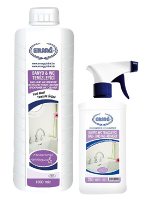 Ersag ECO BANYO, Bad und WC Reiniger 1000 ML. MİT BEHALTER, konzentrate,original