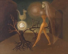 VICTOR BRAUNER Surrealism Art Poster or Canvas Print "The_Philosophers_Stone"