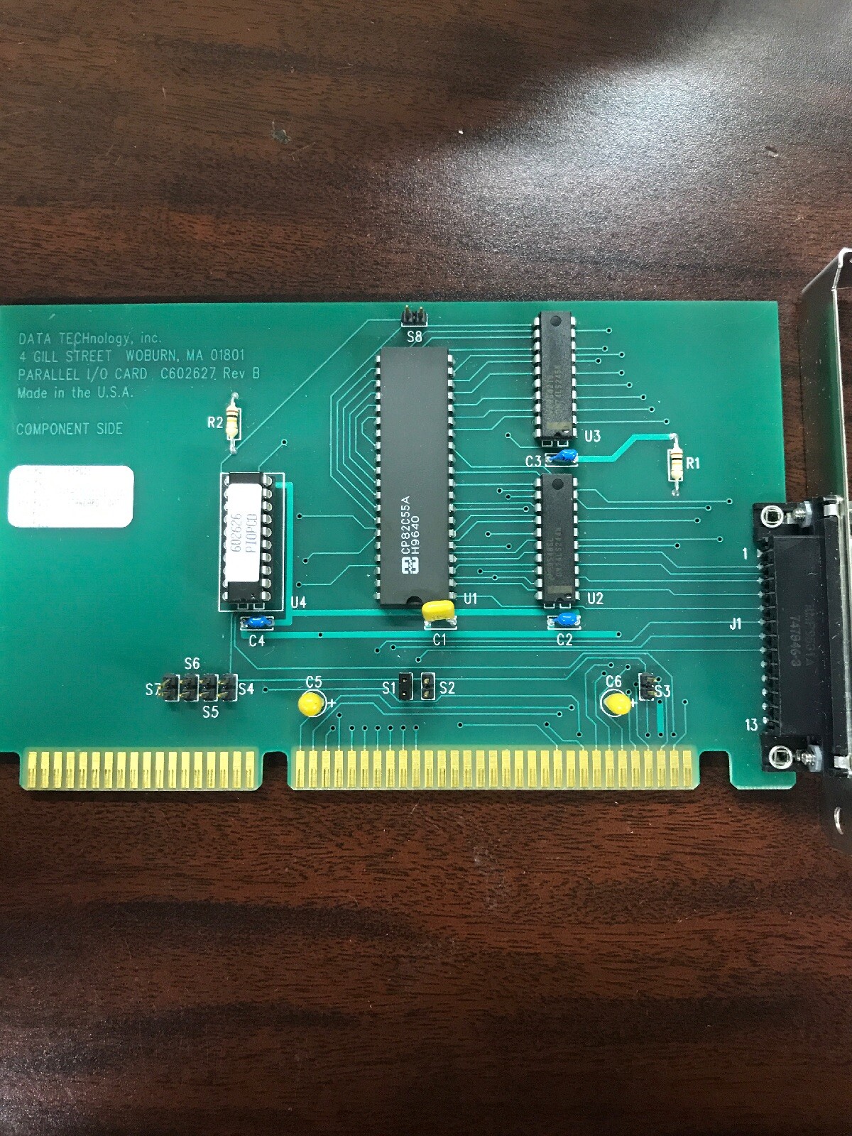 Data Technology Parallel I/O Card #C602627 | eBay