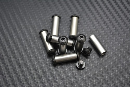 Knife Handle Bolt Rivets 12.9 Steel Scale Screw Fastener Nut DIY Making Material - Picture 8 of 22