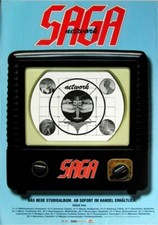 SAGA - 2004 - Promotion - Plakat - Network - plus Tourdaten - Poster