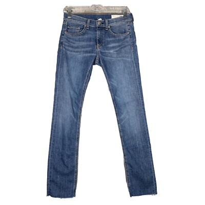 Rag & Bone Jeans Womens 0 25'' Blue Ankle Skinny  Basic Casual Neutral Everyday