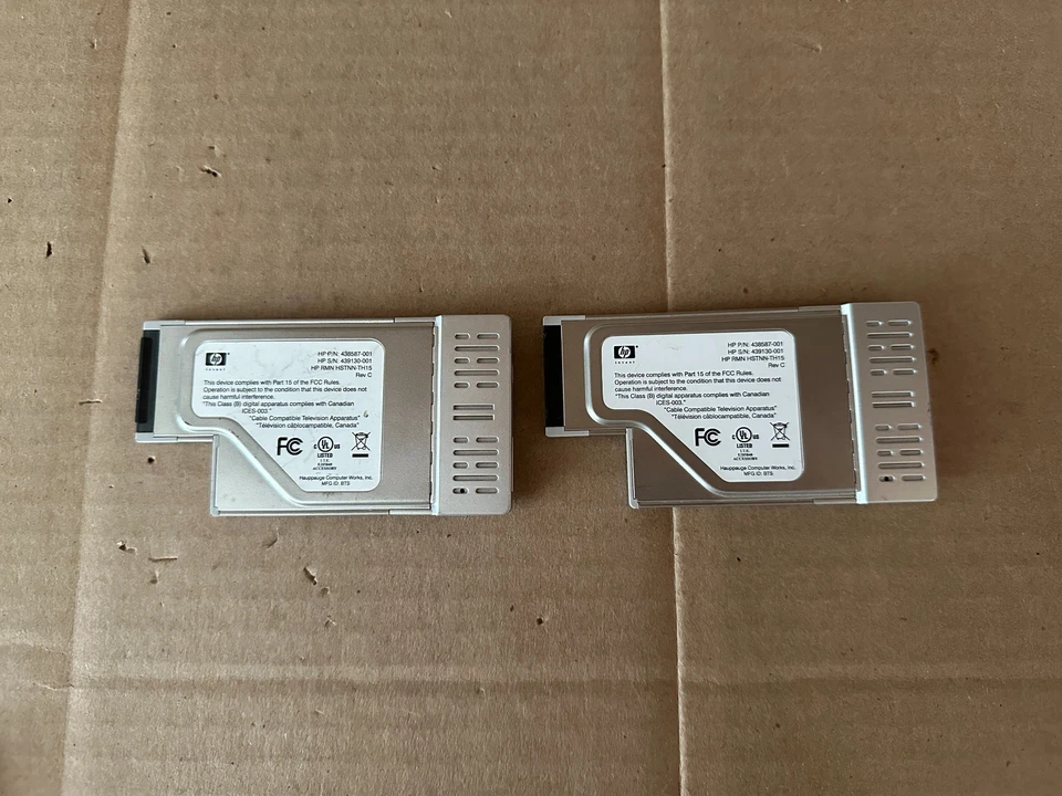 LOTE DE 2 SINTONIZADORES DE TV DIGITAL/ANALÓGICO HP EXPRESS CARD 438587-001 B1-4(20) Foto 2 de 4