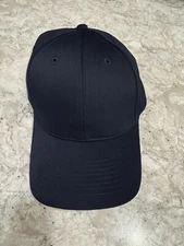 OTTO CAP 19-061 Unisex 6 Panel Dark Blue Baseball Cap New Snapback