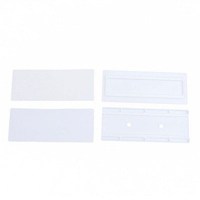 6 Pcs Adhesive Patch Panel Holder Socket Container Wall Mounted Cable Hanger