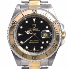 Orologio unisex automatico TUDOR Prince Date Mini Submariner 73193 quadrante nero L#1...