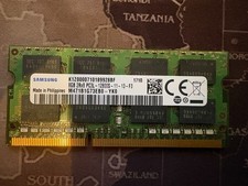 Samsung 8GB DDR3L 1600MHz PC3L-12800S 2Rx8 Laptop RAM M471B1G73EB0