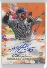 2020 Inception Rookies & Emerging Stars Orange 27/50 Michael Brosseau Auto 10g8