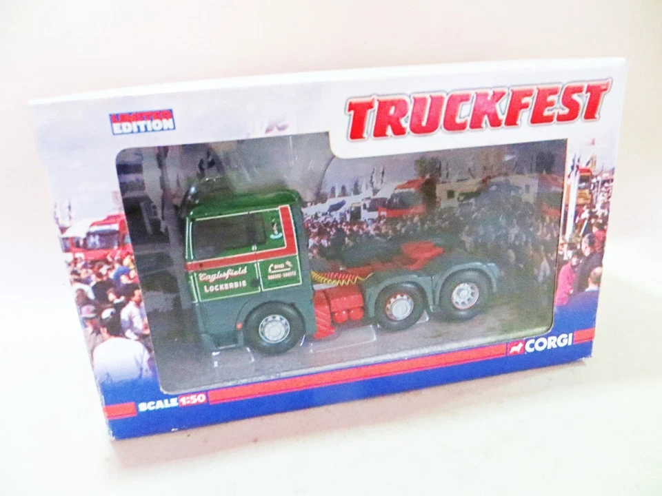 CORGI TRUCKFEST CC13417 'ERF ECT CAB, IAN WRIGHT TRANSPORT' 1:50 MIB/BOXED - Image 2 of 4