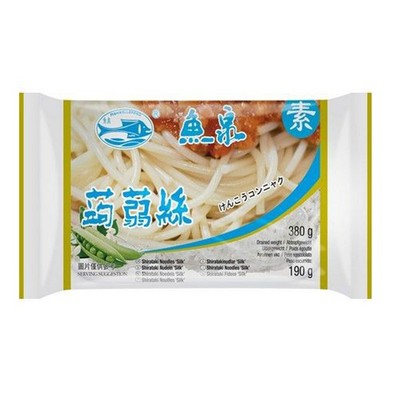 380g Fishwell Brand Shirataki Nudeln Spaghetti Shirataki Noodles ATG 190g