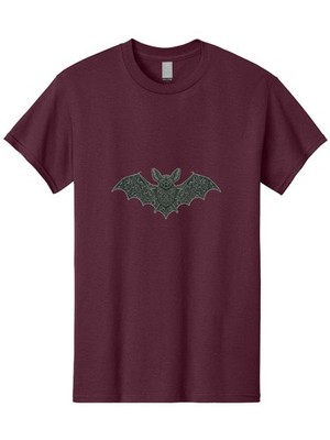Bat-1 Mens Graphic Tee, 100% Cotton, Casual Summer Wear