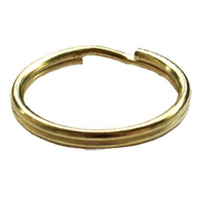 100 Stück Schlüsselringe 30mm Farbe: Gold Schlüsselring Split Key Ring Schlüssel