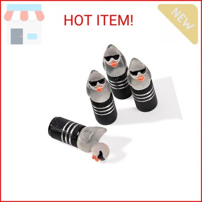 Rislobx 4Pcs Tire Valve Stem Cap Cover for Car SUV Truck, Valve Cover with Funny