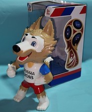 ZABIVAKA mascot RUSSIA 2018 FIFA WORLD CUP plastic figure  rare 8,5