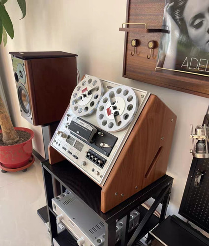 Reel To Reel Tape Recorder Custom Solid Wood Bracket Studer/Revox/TAEC/AKAI.ect