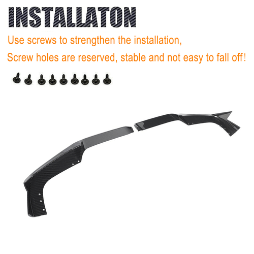 Spoiler labbro anteriore Dry Carbon adatto per BMW F95 X5M 2020-2022 - Foto 6 di 7