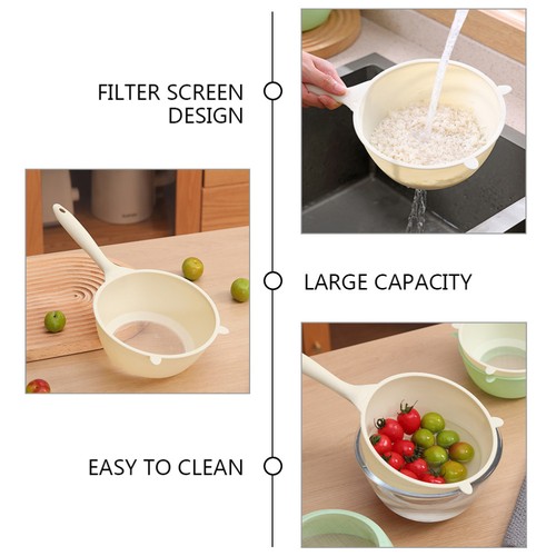 Kitchen Filter Drain Washing Basket Multi Function Drainage Fruit - Bild 3 von 12