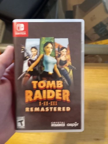 Tomb Raider I-III Remastered (Nintendo Switch, 2024)