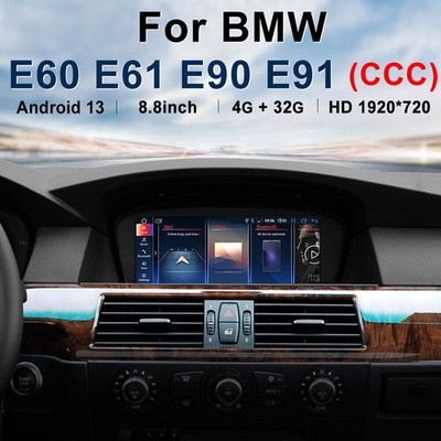 8.8'' Android 13 Auto CarPlay DSP GPS Car Radio For BMW 5 Series E60 E61 E63 CCC