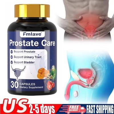 Prostate Support Supplement with Saw Palmetto Extract Pumpkin Seed Oil Lycopene