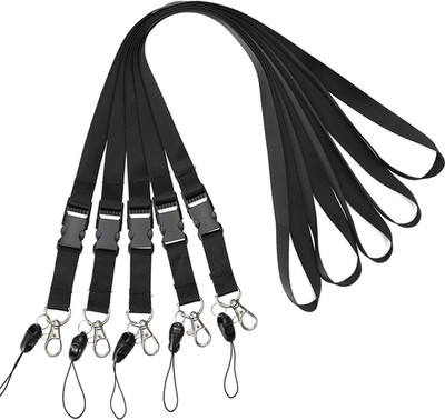 Office Neck Lanyards,Detachable Buckle Enhanced Model Hook Breakaway Strap Quick