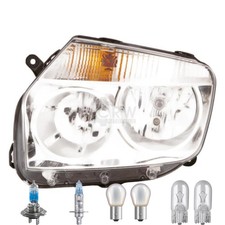 Scheinwerfer links inkl. OSRAM Premium Lampen für Dacia Duster mit Blinker