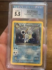 Pokemon 2000 Team Rocket DARK BLASTOISE #3 Holo Rare Wizards Vintage CGC 5.5