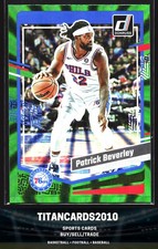 Patrick Beverley 2023-24 Panini Donruss Green Laser Holo Philadelphia 76ers #74