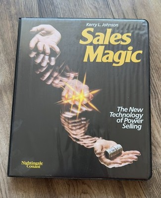 Kerry Johnson's SALES MAGIC audio cassette program course Nightingale-Covent