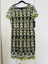 Embellished Dress - Flower - Tahari - Size 12