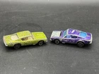 Vintage Lot of 2 Barracuda Red Line Hot Wheels Cars Collection