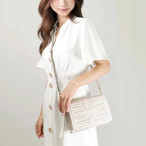 Anya Hindmarch shoulder bag THE NEESON 151788 beige chalk - Picture 4 of 5