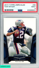 2010 TOPPS UNRIVALED TOM BRADY #80 NEW ENGLAND PATRIOTS PSA 9 MINT
