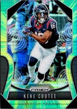 2019 Panini Prizm Hyper Prizm /175 Keke Coutee #134 Houston Texans Insert Card