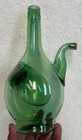 Vintage 1970s hand blown Italian wine decanter with ice chamber with 2 corks — photo 2