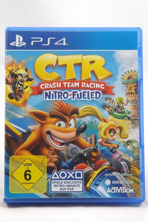 CTR Crash Team Racing Nitro Fueled (Sony PlayStation 4) PS4 Spiel in OVP - Bild 1 von 1