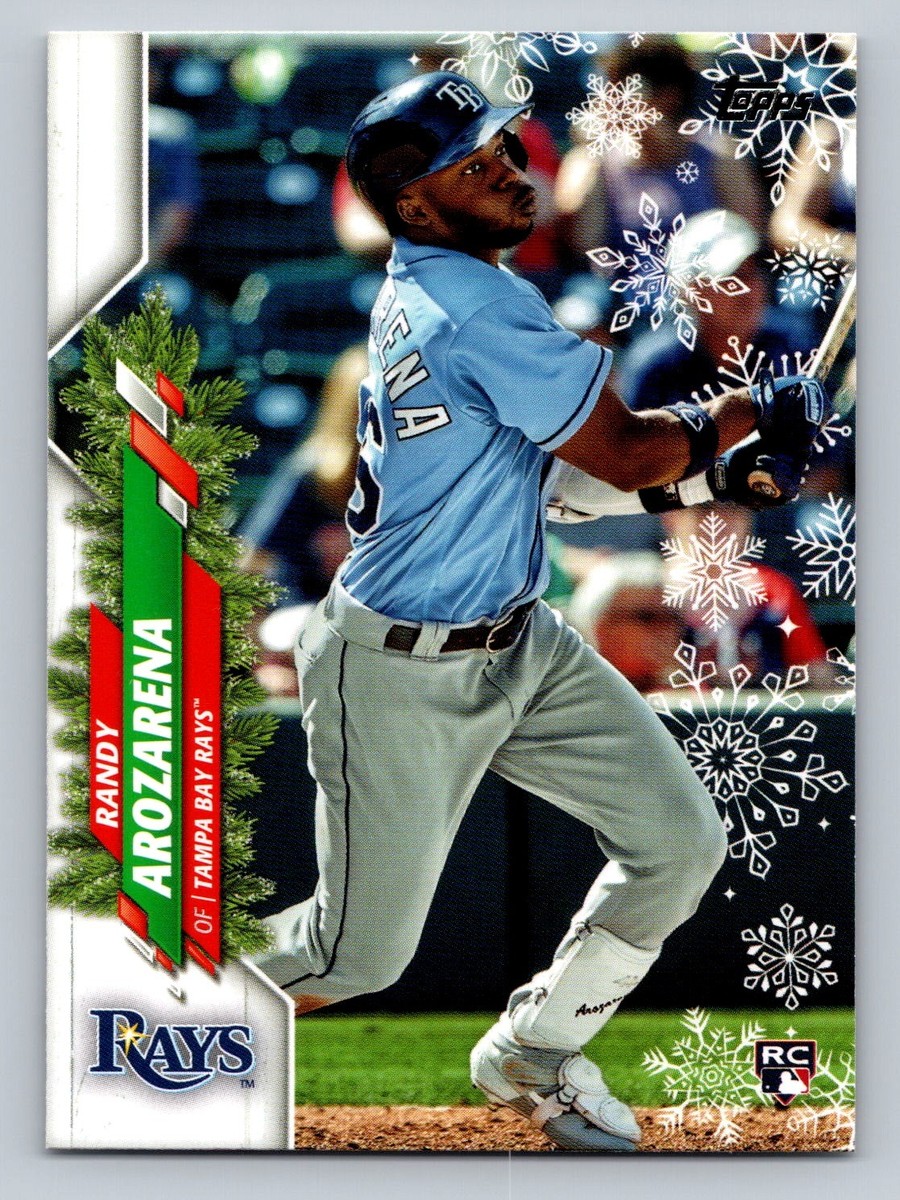 2020 Topps Holiday #HW54 Randy Arozarena Rookie Tampa Bay Rays | eBay