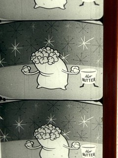 Filmack Drive In Intermission Super 8 Animated Snack Bar Ads B&W Sound Film