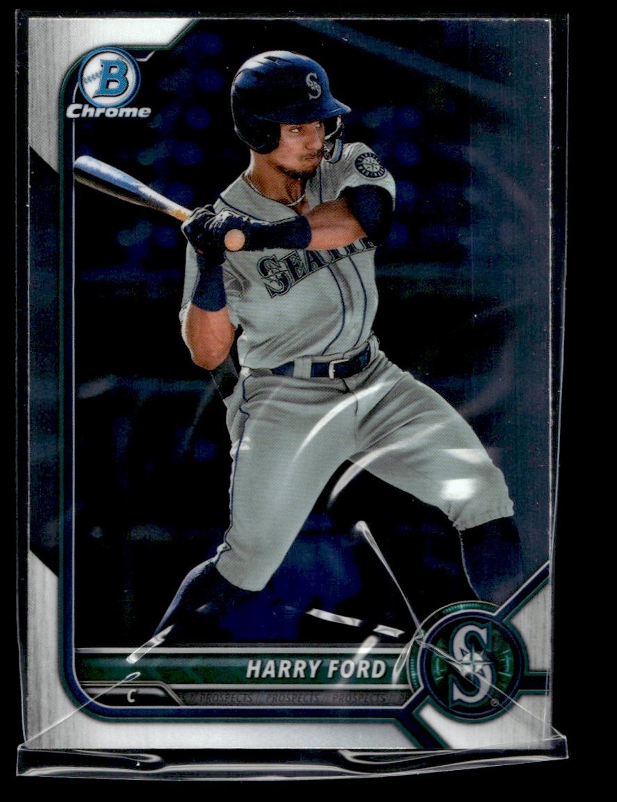 2021 Bowman Draft Baseball Chrome Harry Ford Seattle Mariners #BDC-137