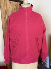 Musto Snugs Womens Sailing/Equestrian Jacket Size 10 Pink Fleece Lined VGC Rare