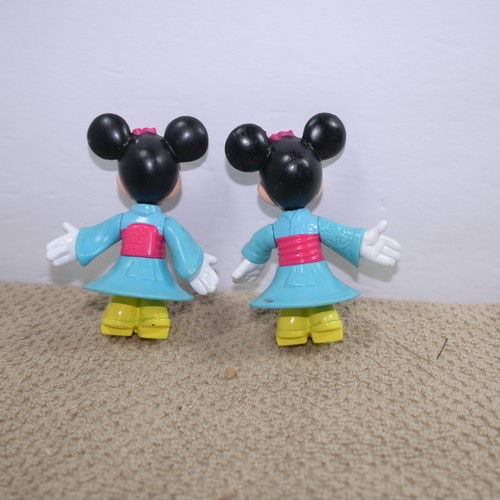 Disney Minnie mouse lot 4 pieces two japanese/1 christmas/regular minnie - Picture 4 of 11