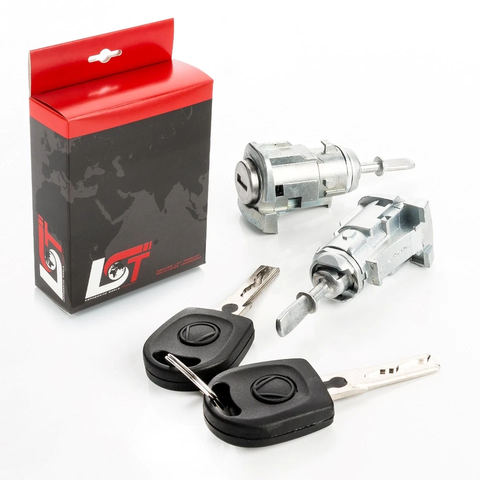 Schließzylinder Türschloss Set links rechts 2x Schlüssel für VW POLO 9N 2/3 Trg