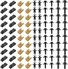 100PCS Car Screws and Bolts, Engine Under Cover Splash Shield Guard Bolts
