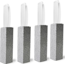 Pumice Stone Toilet Brush for Cleaning Toilet Bowl with Handle, Pumice