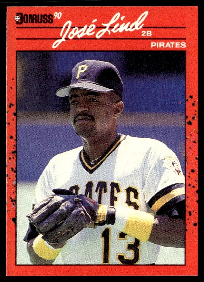 1990 Donruss Jose Lind Pittsburgh Pirates #172