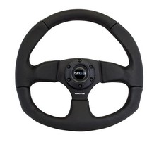 Nrg Innovations Rst 009r Steering Wheel 350mm 3in Dish Black Leather Nrg Innovations Rst 009r Steering Wheel 350mm 3in Dish Black Leather