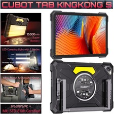 10.1" Cubot TAB KINGKONG S 4G Rugged Tablet Phone Android Builder Camping Light