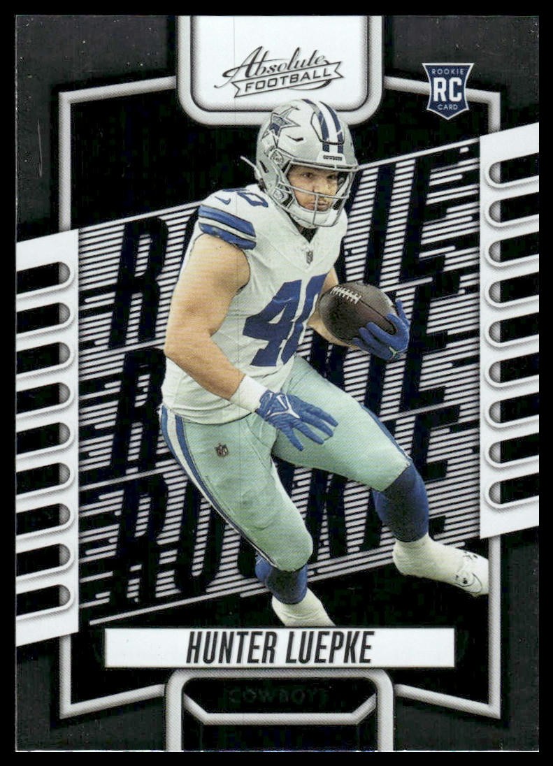 Hunter Luepke Rookie RC 2023 Panini Absolute #198 Retail Dallas Cowboys