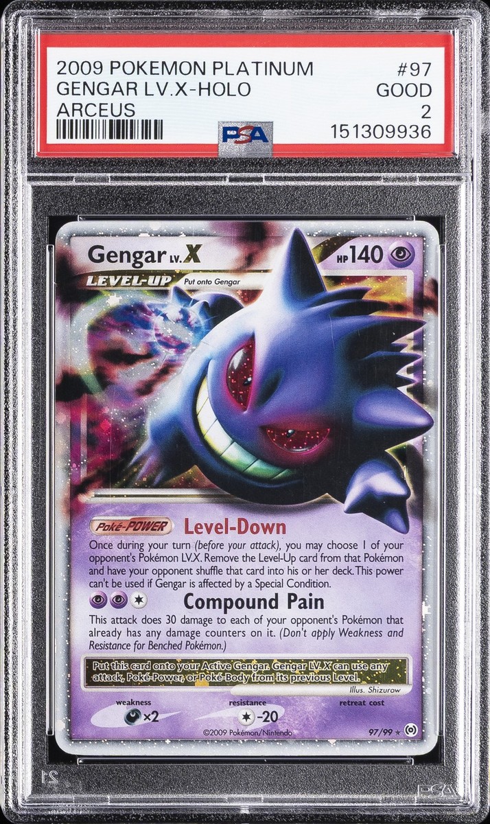 Gengar Lv.X 97/99 Arceus Holo for sale online | eBay